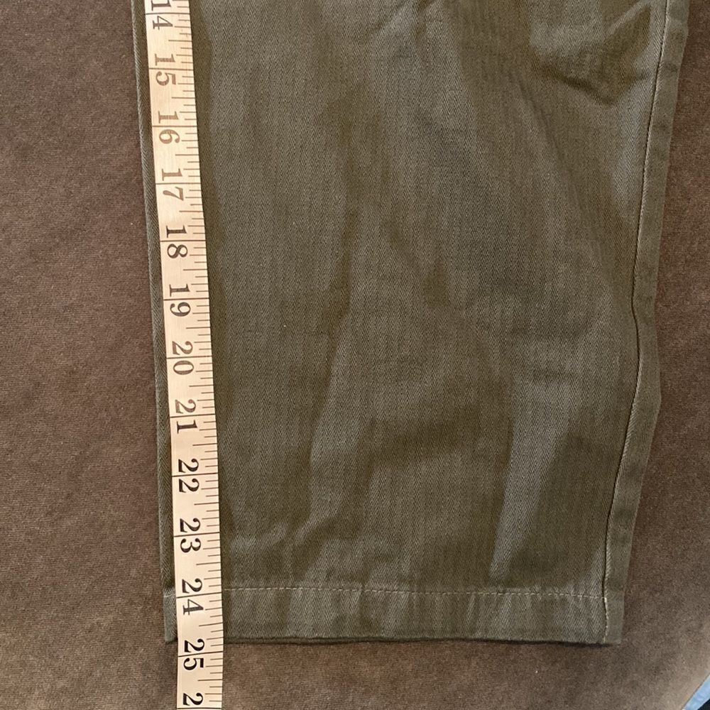 Men’s Obey Big Boy Fubar Big Fit Pant Pleated Front Army Size 30 NWT - Picture 13 of 13